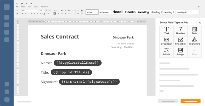 Pre-fill lockout tagout procedure template excel from Salesforce | airSlate
