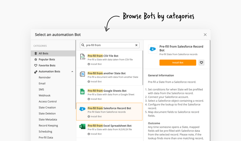 Export to Brightree Bot | airSlate
