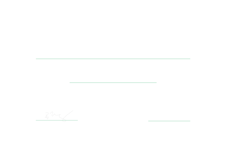 Certificate illustration