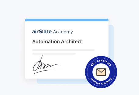 Academy share certificate illustration